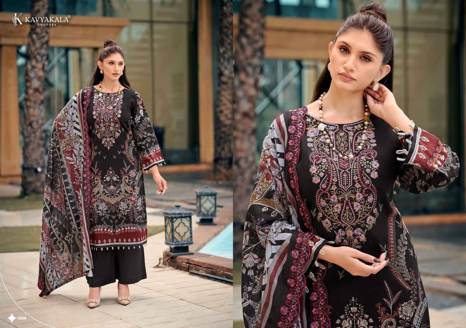 Kavyakala Anarkali Vol 27 Lawn Cotton Salwar Kameez 8 Pcs Catalog 