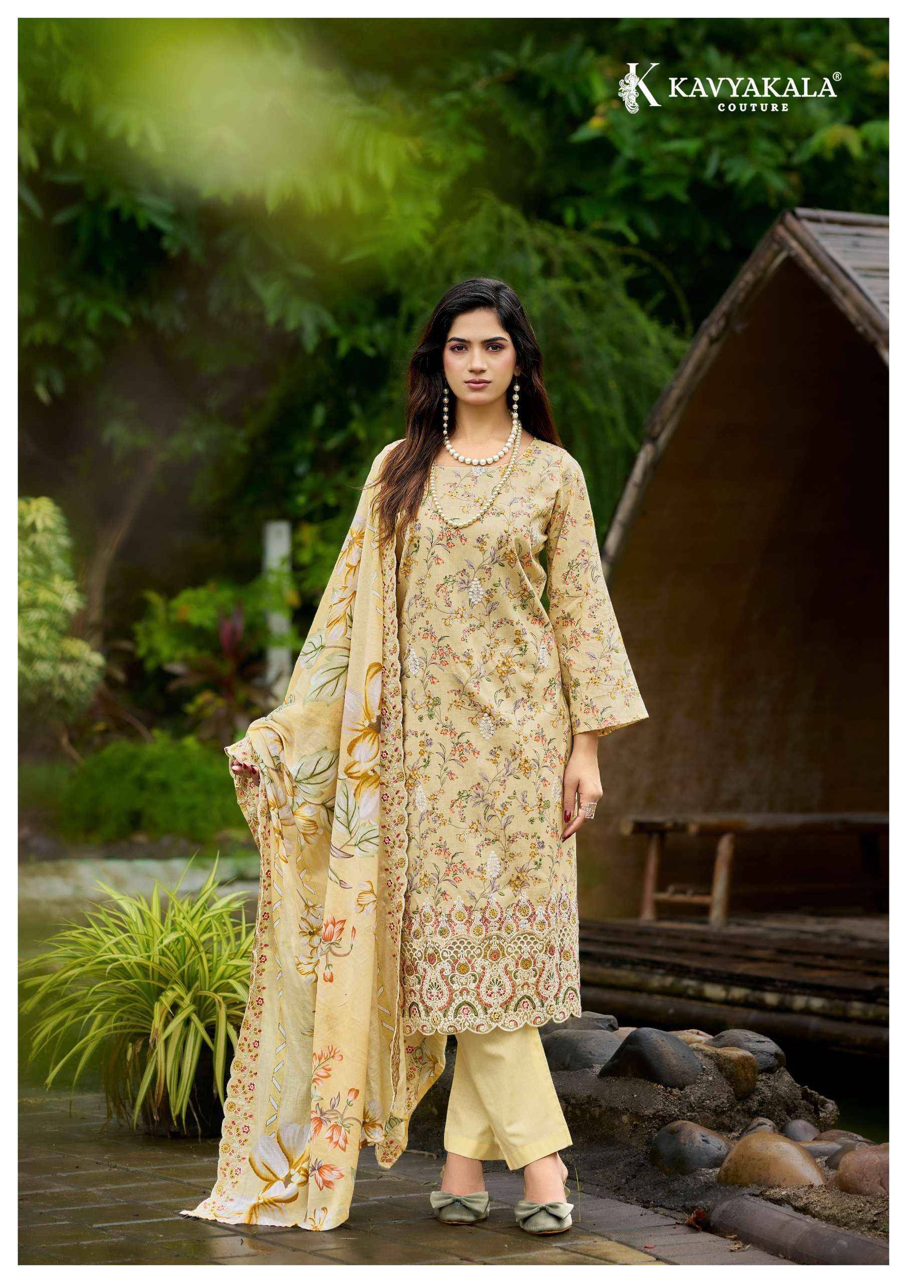 Kavyakala Nirmohi Vol 5 Lawn Cotton Salwar Kameez 8 Pcs Catalog 