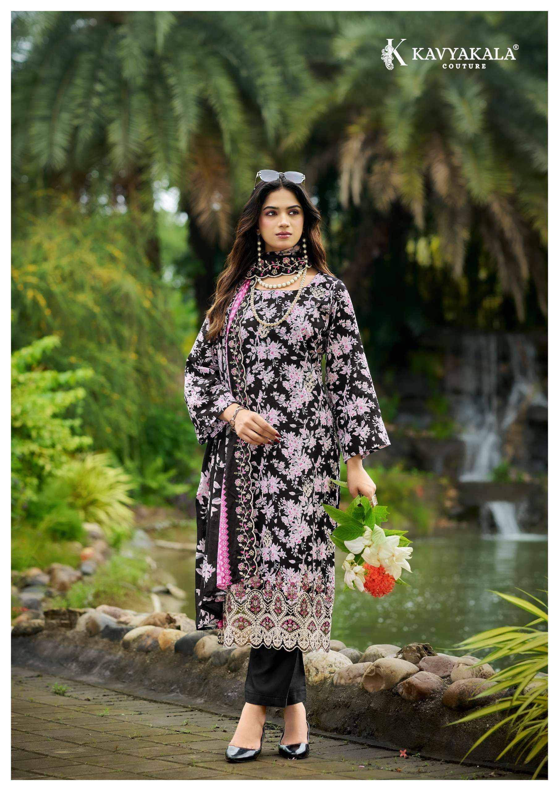 Kavyakala Nirmohi Vol 5 Lawn Cotton Salwar Kameez 8 Pcs Catalog 