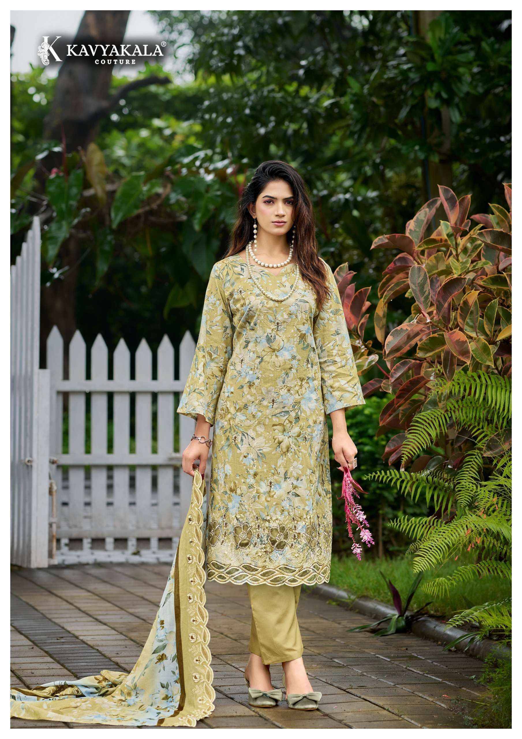 Kavyakala Nirmohi Vol 5 Lawn Cotton Salwar Kameez 8 Pcs Catalog 