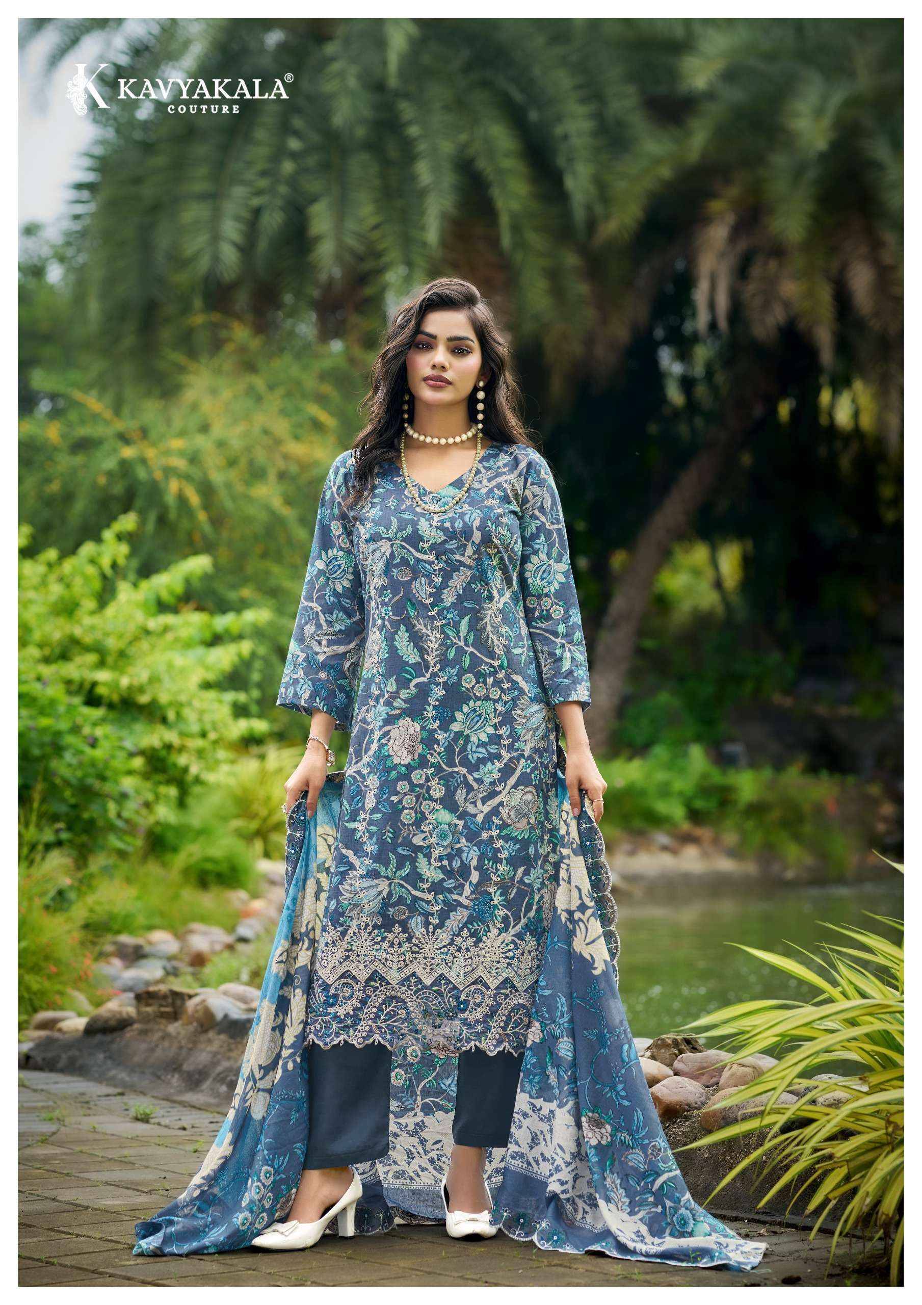 Kavyakala Nirmohi Vol 5 Lawn Cotton Salwar Kameez 8 Pcs Catalog 