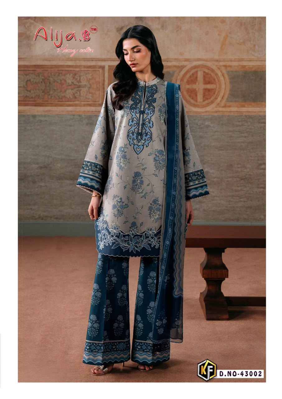 Keval Fab Alija B Vol 43 Cotton Salwar Suit _ Surat Wholesale Market Price ( Pcs Catalog )