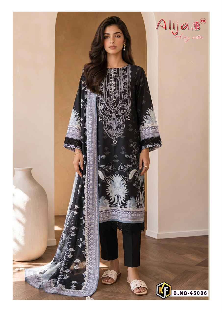 Keval Fab Alija B Vol 43 Cotton Salwar Suit _ Surat Wholesale Market Price ( Pcs Catalog )