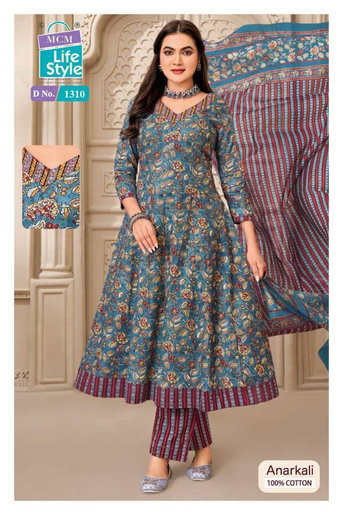 MCM LIFESTYLE ANARKALI VOL 13 ANARKALI SUITS 10 PCS CATALOG