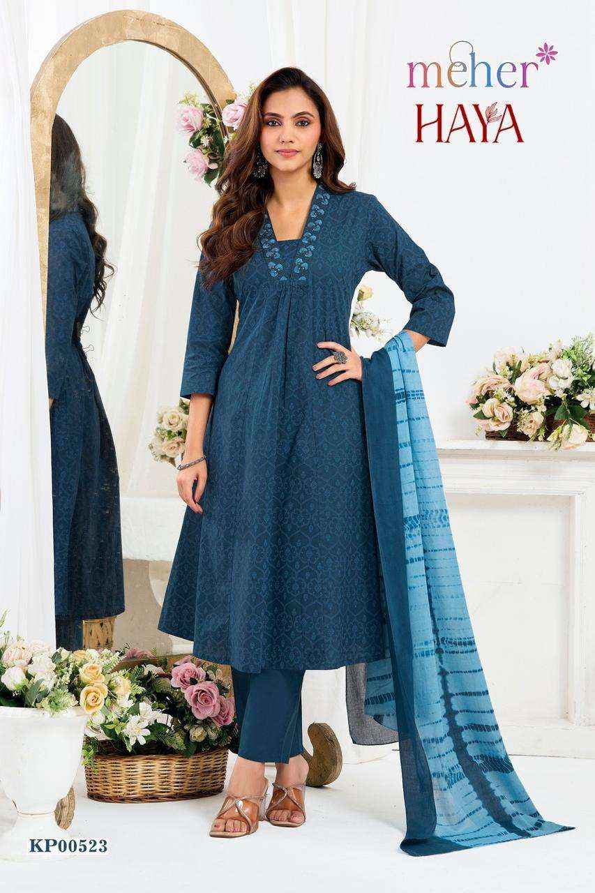 Meher Haya Readymade Fancy 3 Pec Pair Set _ Surat Wholesale Market Price ( 6 Pcs Catalog )