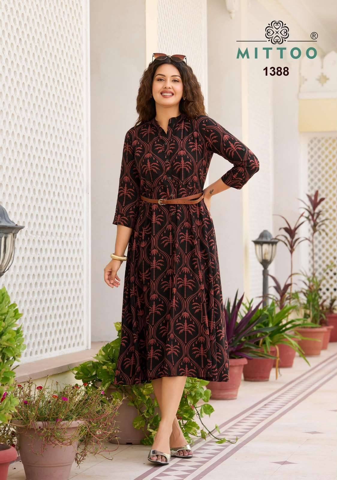 Mittoo Belt Vol 28 Reyon Kurti At Wholesale Price 6 Pcs Catalog