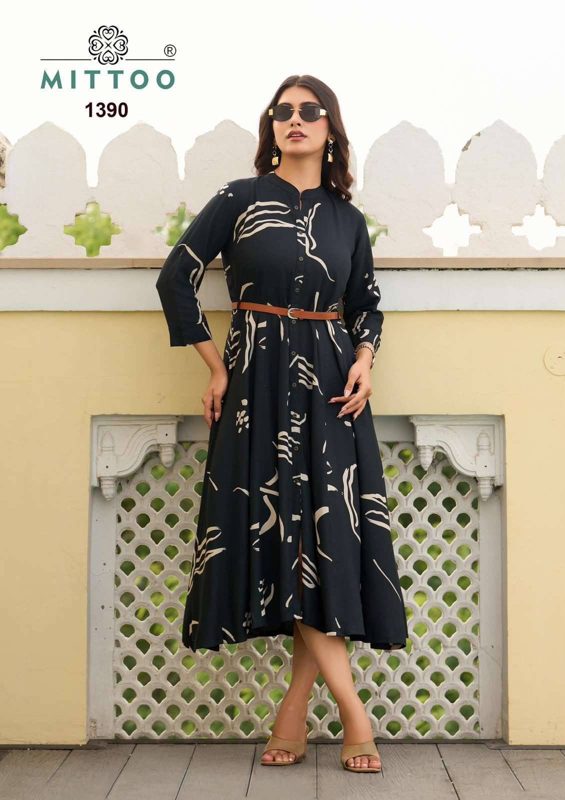 Mittoo Belt Vol 28 Reyon Kurti At Wholesale Price 6 Pcs Catalog
