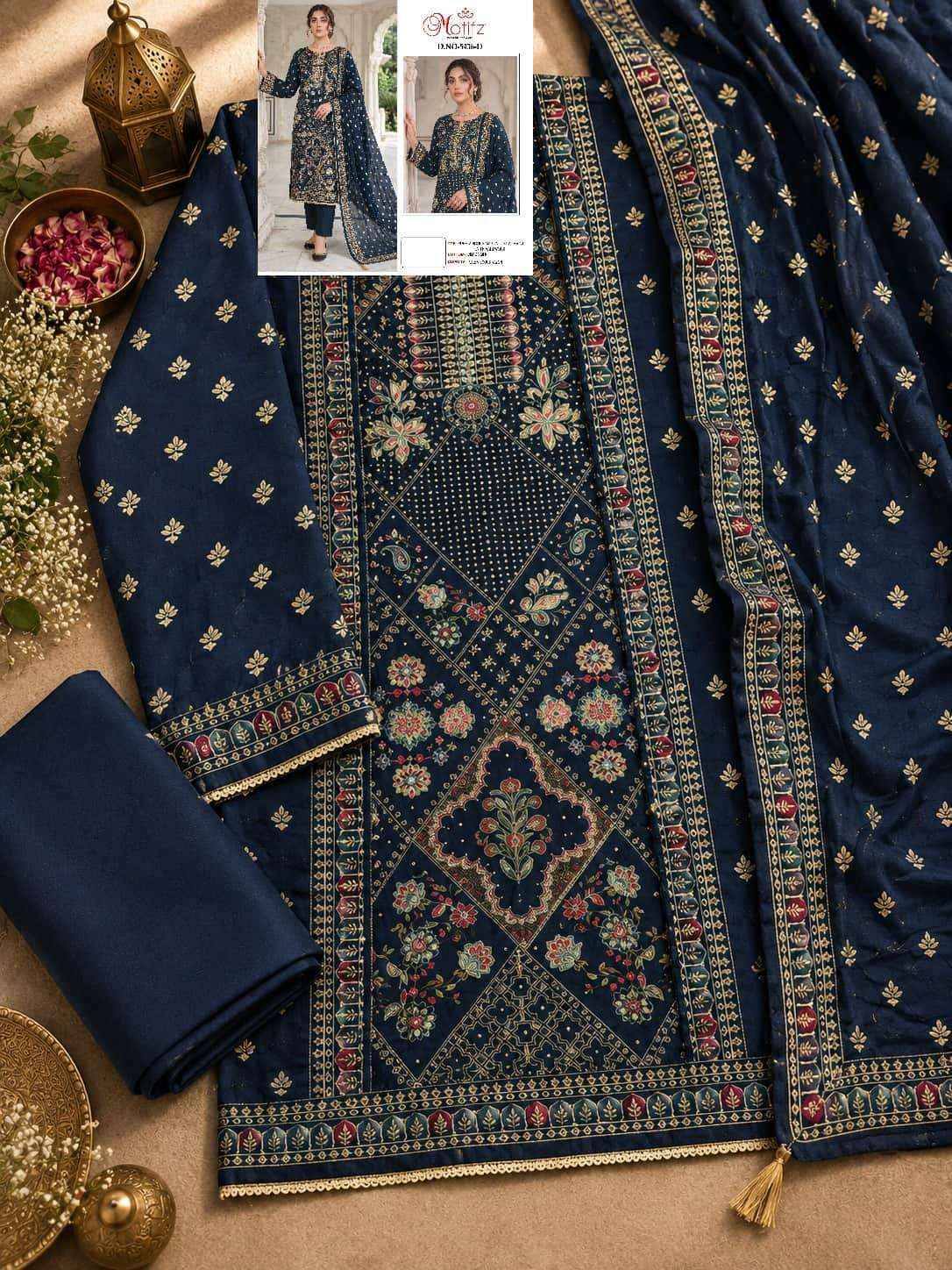 Motifz D 5436 Abcd Exclusive Pakistani Salwar Kameez 4 Pcs Catalog