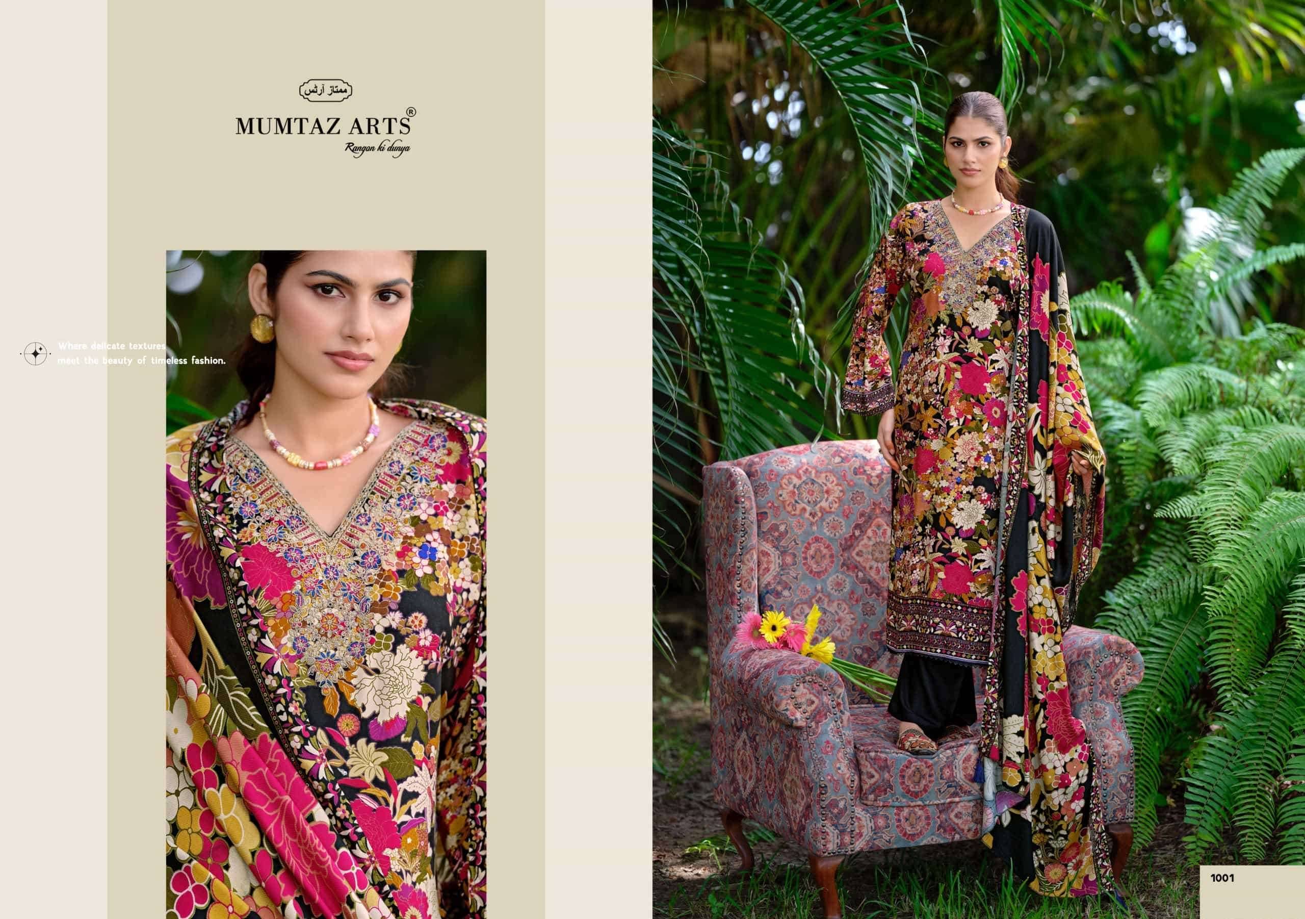 Mumtaz Arts Miraaj Premium Winter Pashmina Suits 4 Pcs Catalog