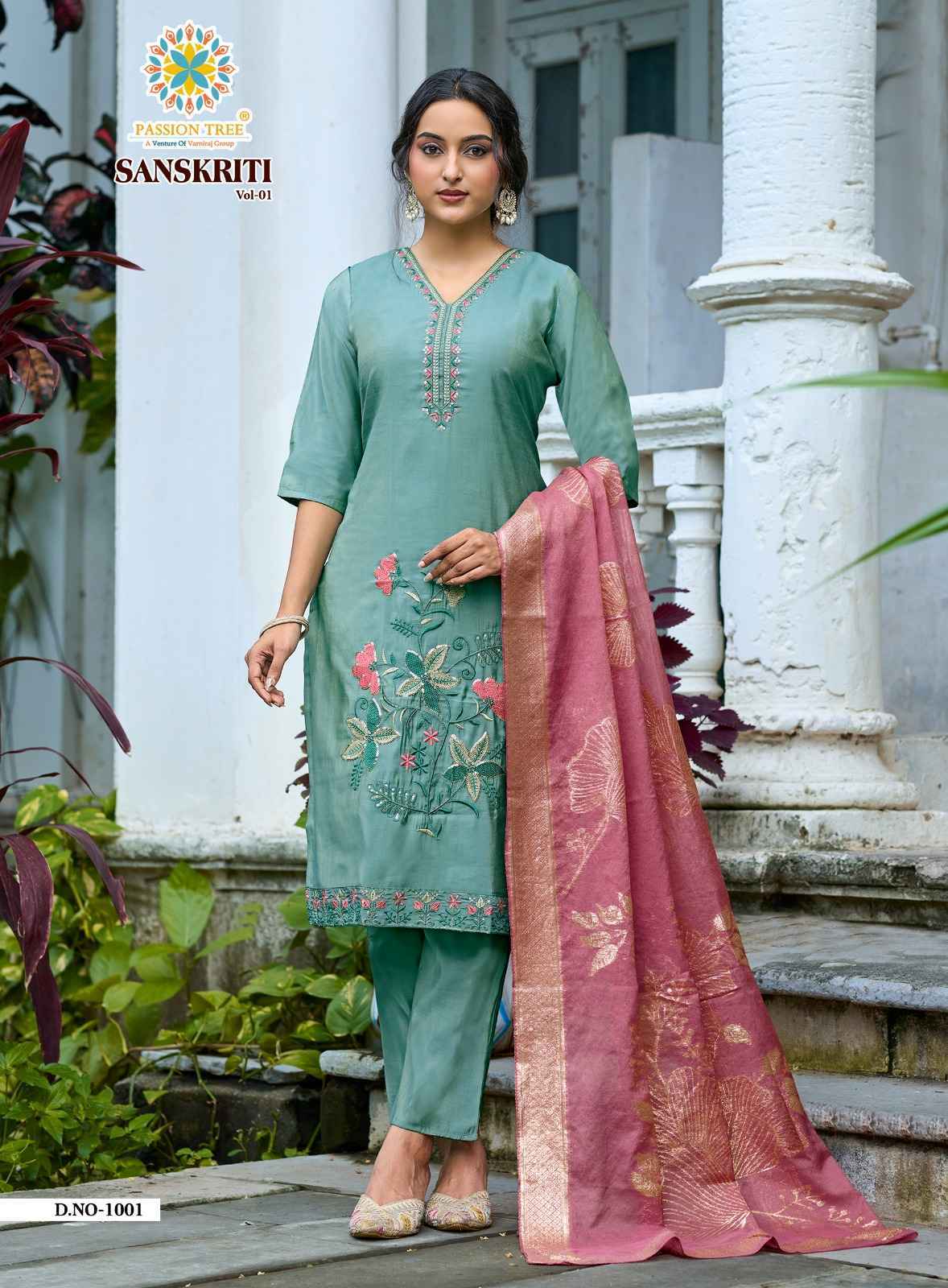 Passion Tree Sanskriti Vol 1 Kurti | Buy At Direct Factory Price ( 8 Pcs Catalogue )