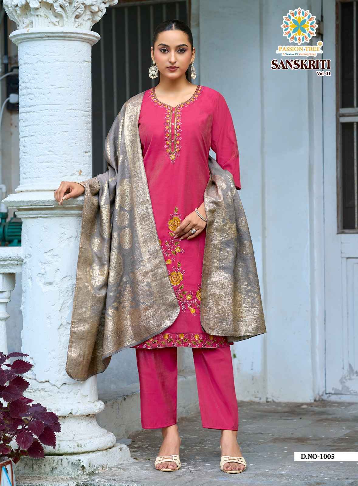 Passion Tree Sanskriti Vol 1 Kurti | Buy At Direct Factory Price ( 8 Pcs Catalogue )