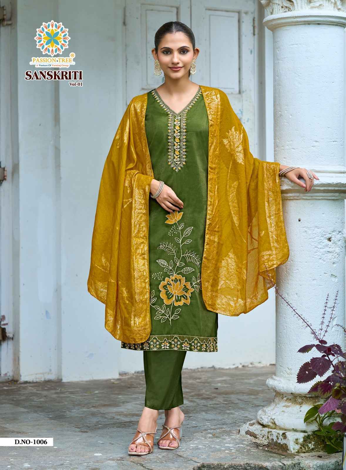 Passion Tree Sanskriti Vol 1 Kurti | Buy At Direct Factory Price ( 8 Pcs Catalogue )