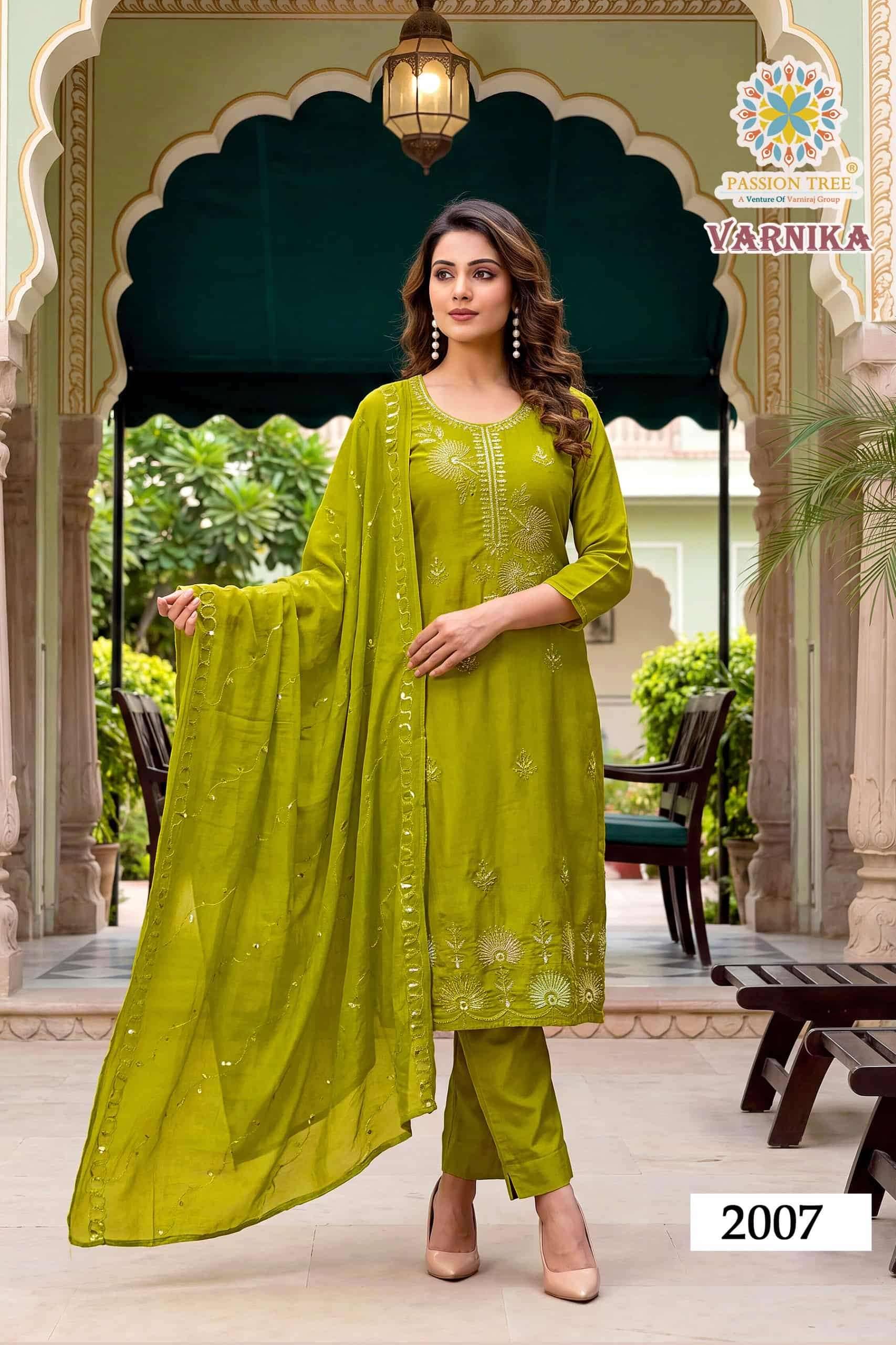 Passion Varnika Vol 2 Readymade Suits Wholesale Price 8 Pcs Catalog