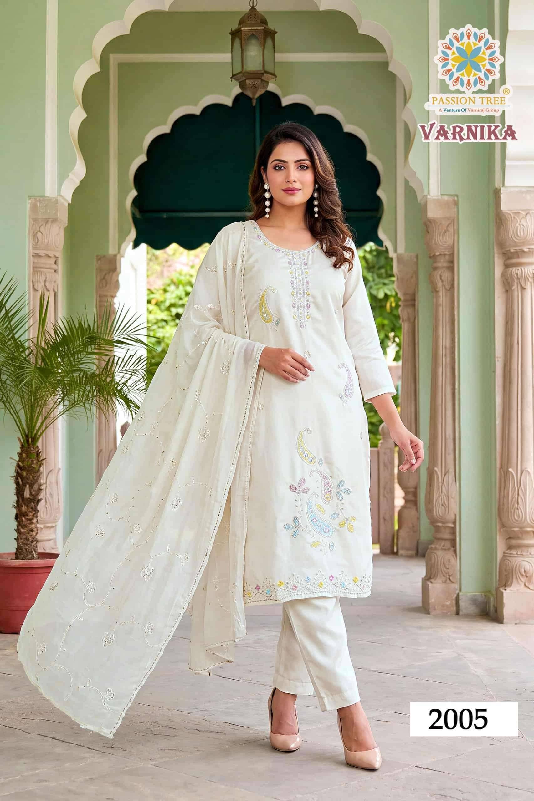 Passion Varnika Vol 2 Readymade Suits Wholesale Price 8 Pcs Catalog