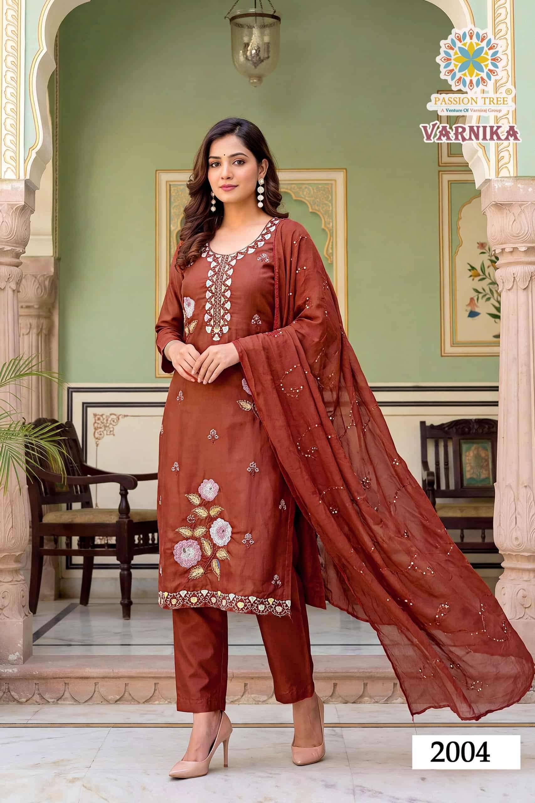 Passion Varnika Vol 2 Readymade Suits Wholesale Price 8 Pcs Catalog