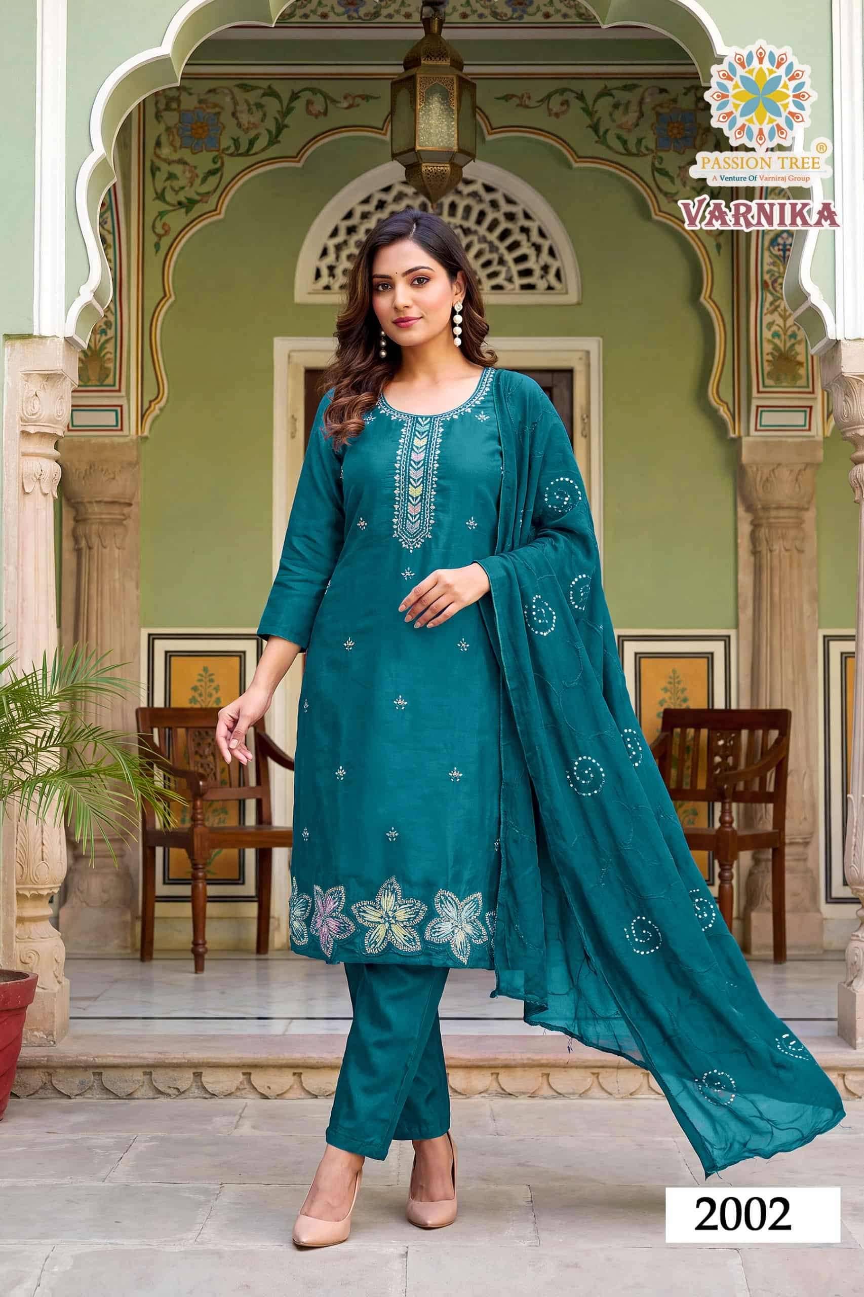 Passion Varnika Vol 2 Readymade Suits Wholesale Price 8 Pcs Catalog
