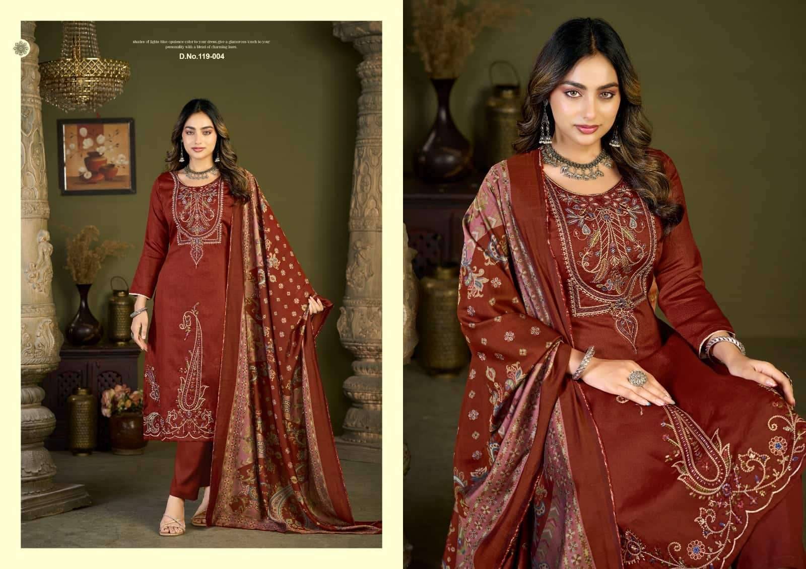 Radhika Azara Kalamkari Vol 1 Pure Jam Cotton Salwar Suit _ Surat Wholesale Market 6 Pcs Catalog 