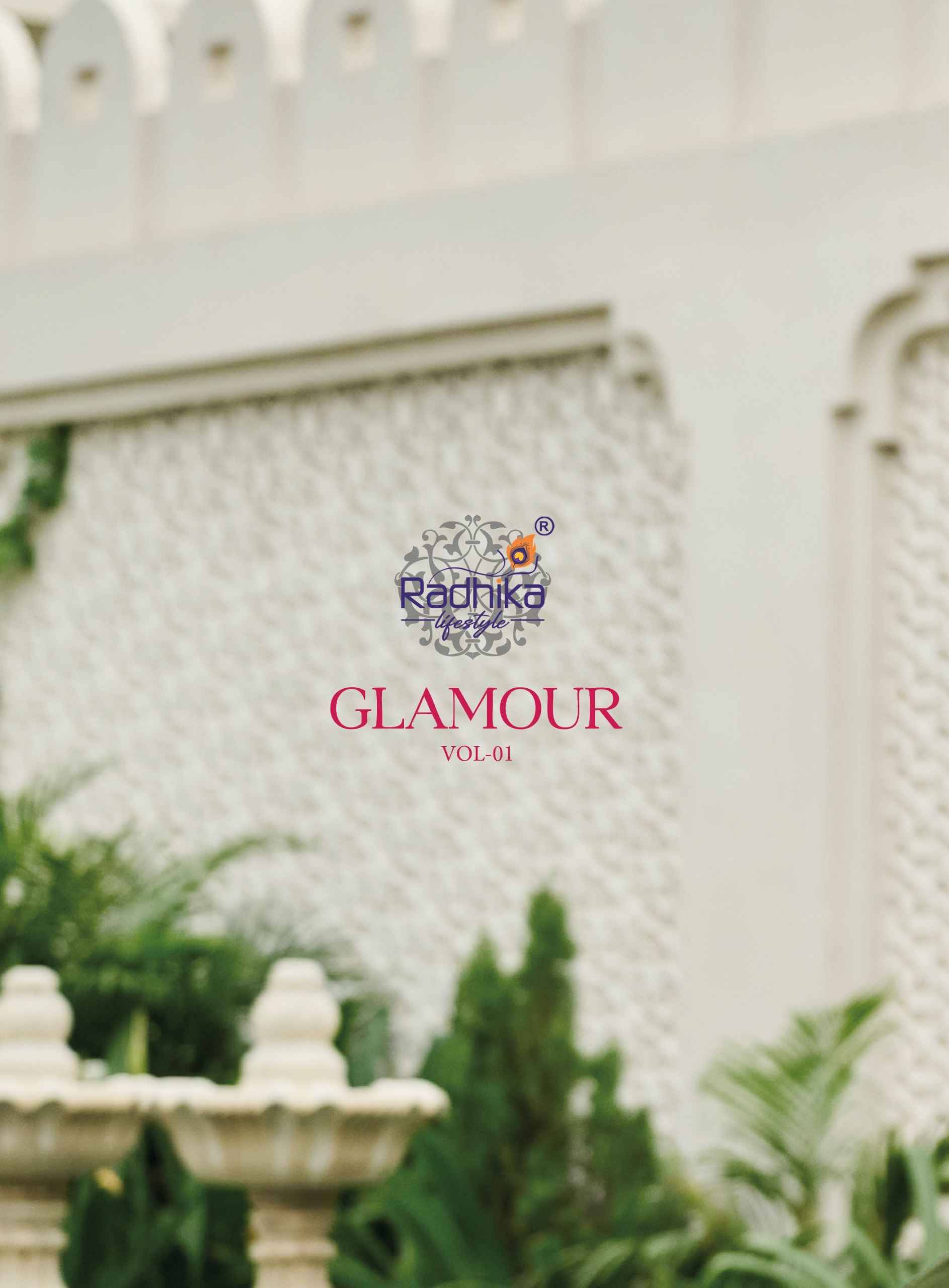 Radhika Lifestyle Glamour Vol 1 Mul Chanderi Kurti Combo 6 pcs Catalog
