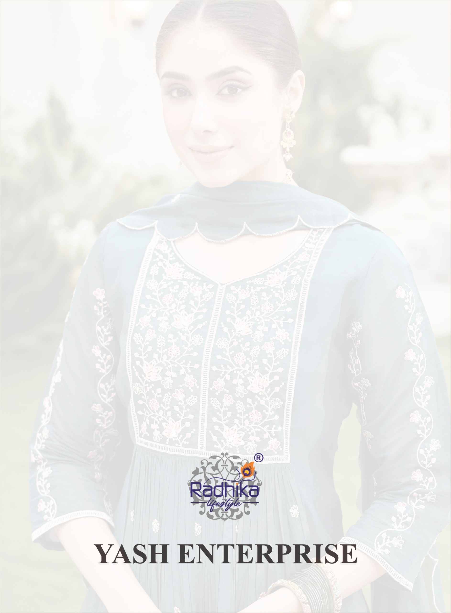 Radhika Lifestyle Glamour Vol 1 Mul Chanderi Kurti Combo 6 pcs Catalog
