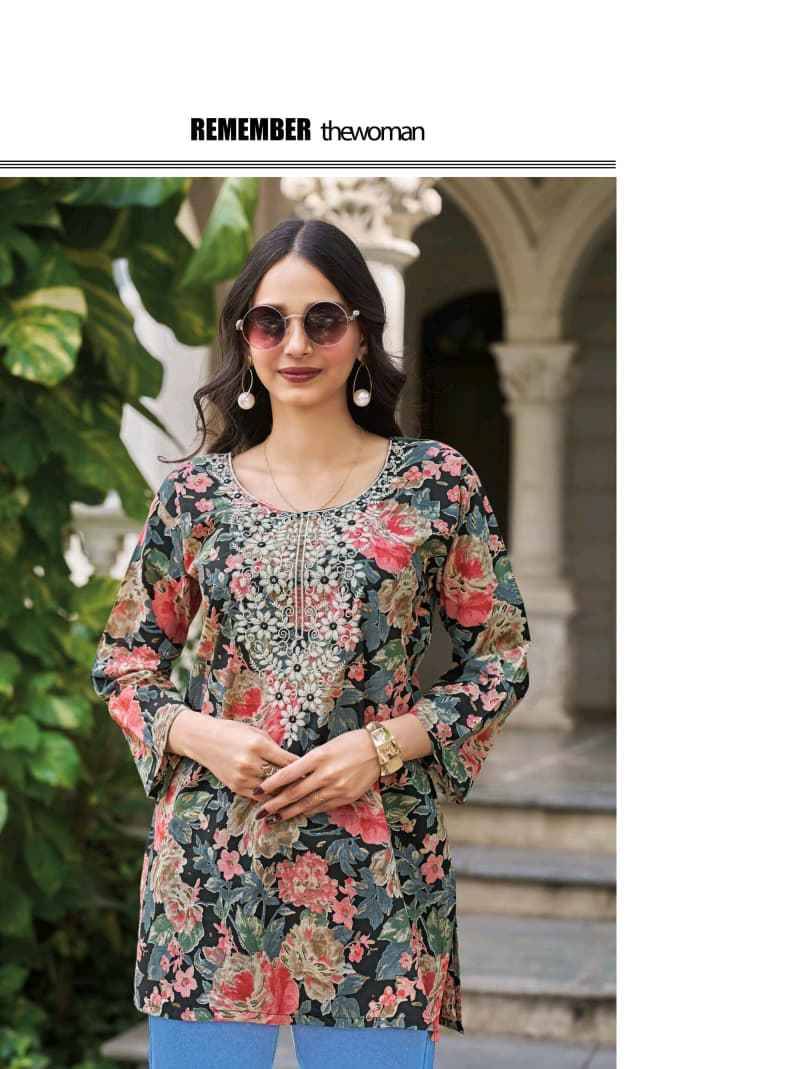 Radhika Lifestyle Summer Shine Vol 3 Cotton Kurti 8 pcs Catalogue