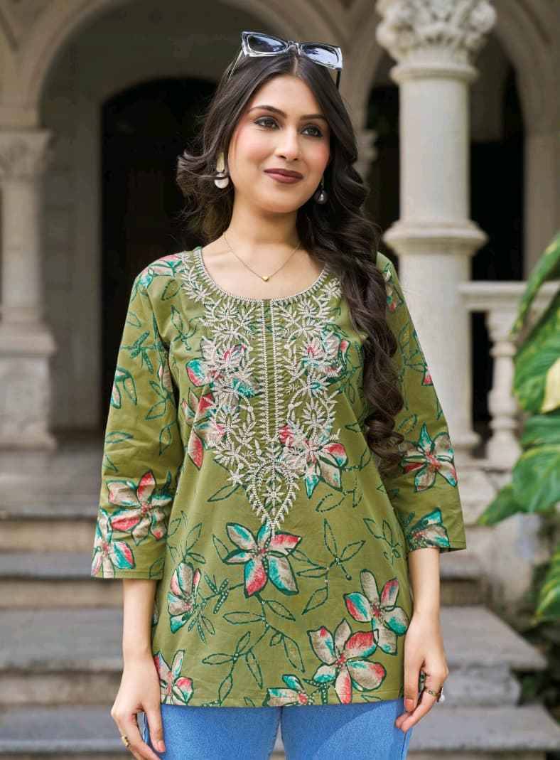 Radhika Lifestyle Summer Shine Vol 3 Cotton Kurti 8 pcs Catalogue