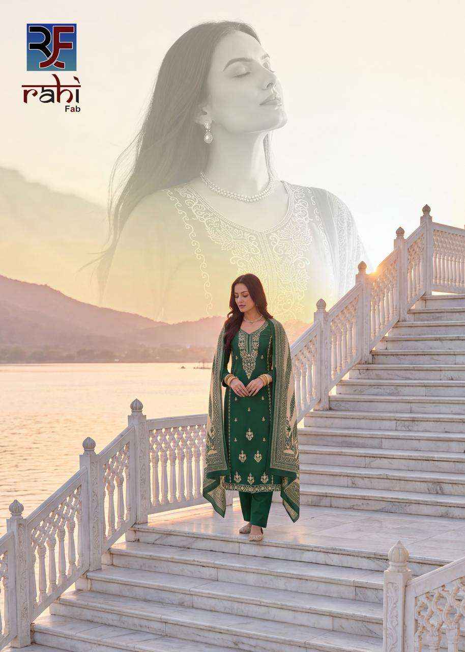 Rahi Fab Ruhani Gul Vol 1 Dress Material | Wholesale Market Surat ( 8 Pcs Catalogue )