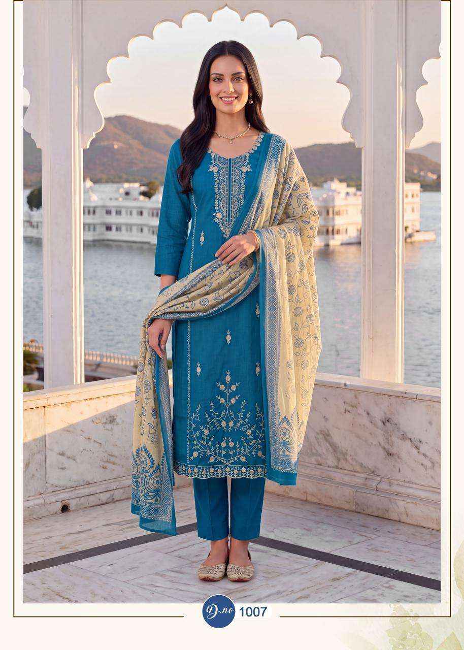 Rahi Fab Ruhani Gul Vol 1 Dress Material | Wholesale Market Surat ( 8 Pcs Catalogue )