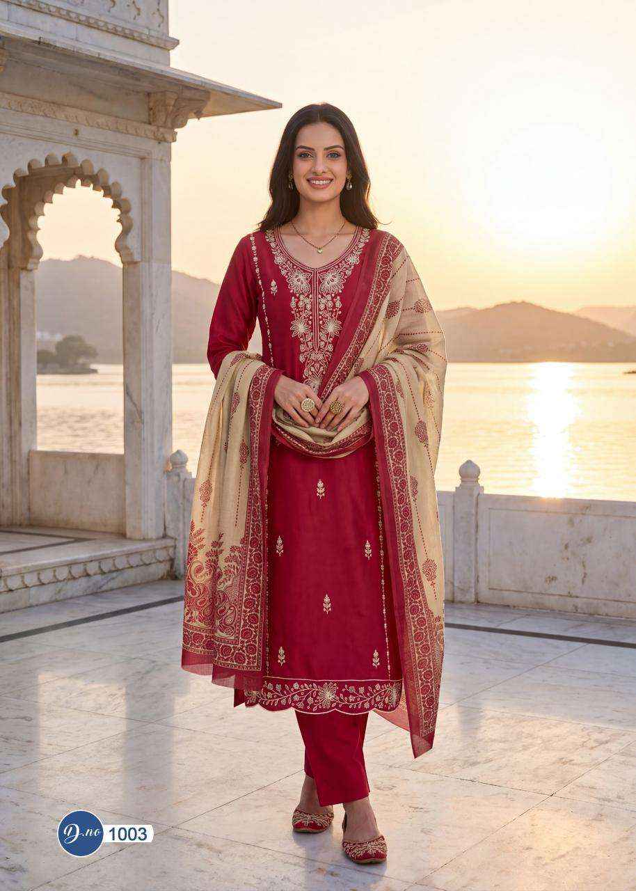 Rahi Fab Ruhani Gul Vol 1 Dress Material | Wholesale Market Surat ( 8 Pcs Catalogue )