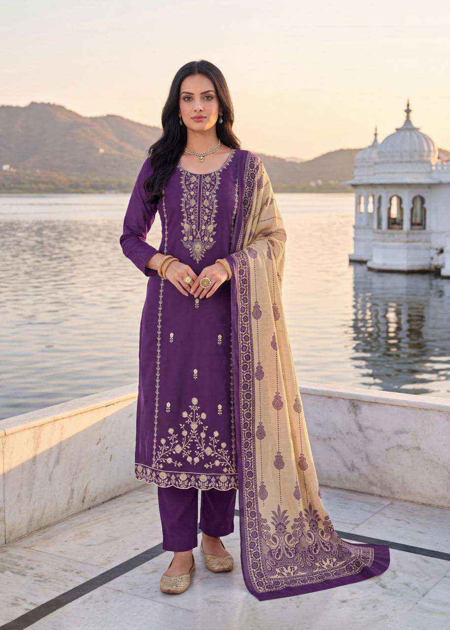 Rahi Fab Ruhani Gul Vol 1 Dress Material | Wholesale Market Surat ( 8 Pcs Catalogue )