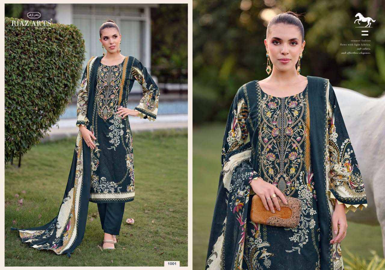 Riaz Arts Nayra Vol 41 Cotton Dress Material 8 pcs Catalogue | Surat Wholesaler