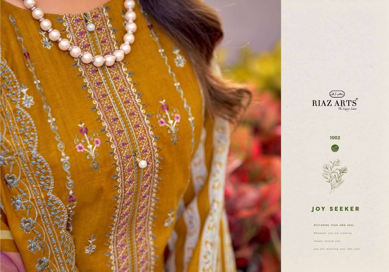 Riaz Arts Zeenat Premium Cotton Salwar Suit _ Surat Wholesale Market  6 Pcs Catalog 