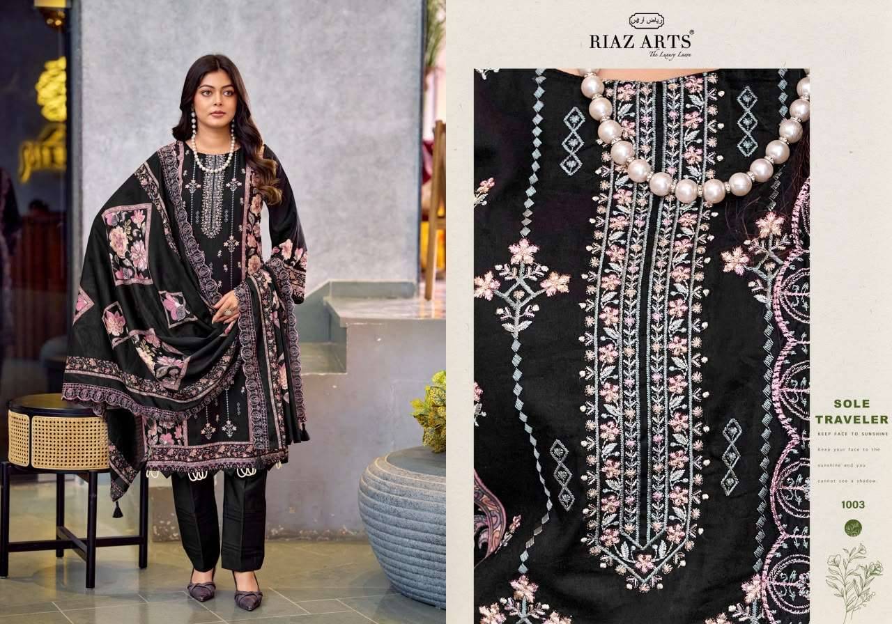 Riaz Arts Zeenat Premium Cotton Salwar Suit _ Surat Wholesale Market  6 Pcs Catalog 