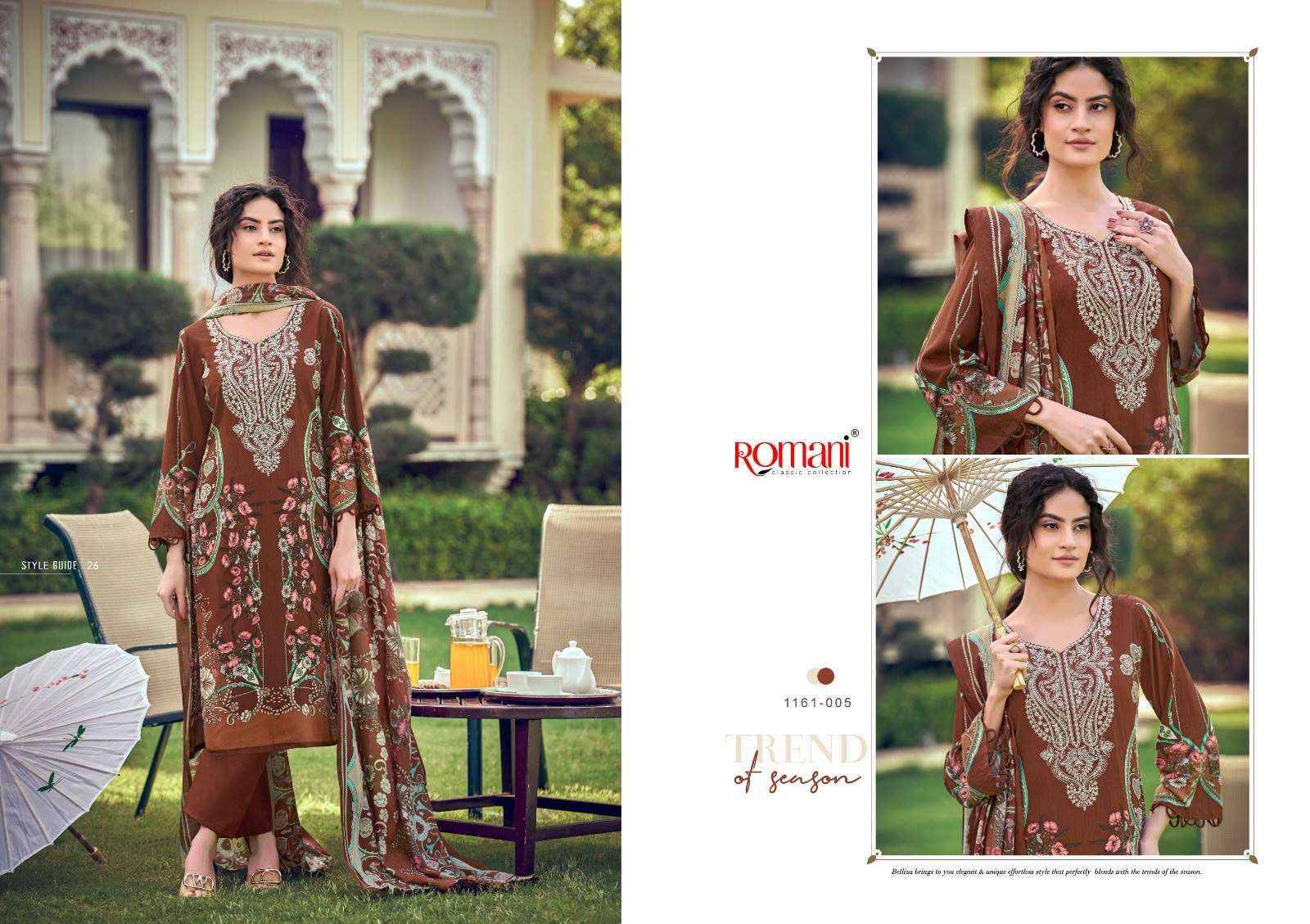 Romani Needle Wonder Vol 16 Cotton Dress Material 8 pcs Catalog With Price