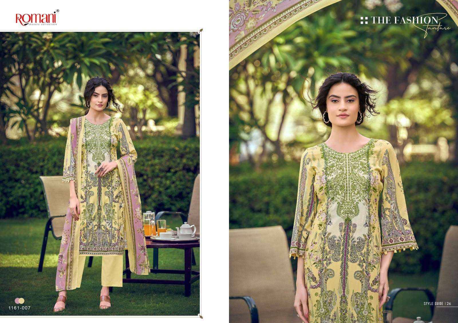 Romani Needle Wonder Vol 16 Cotton Dress Material 8 pcs Catalog With Price
