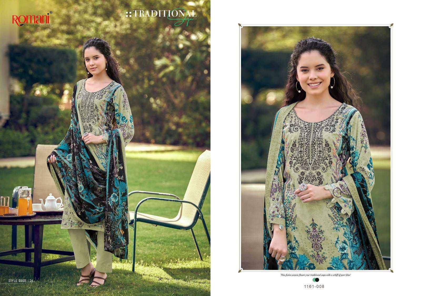 Romani Needle Wonder Vol 16 Cotton Dress Material 8 pcs Catalog With Price