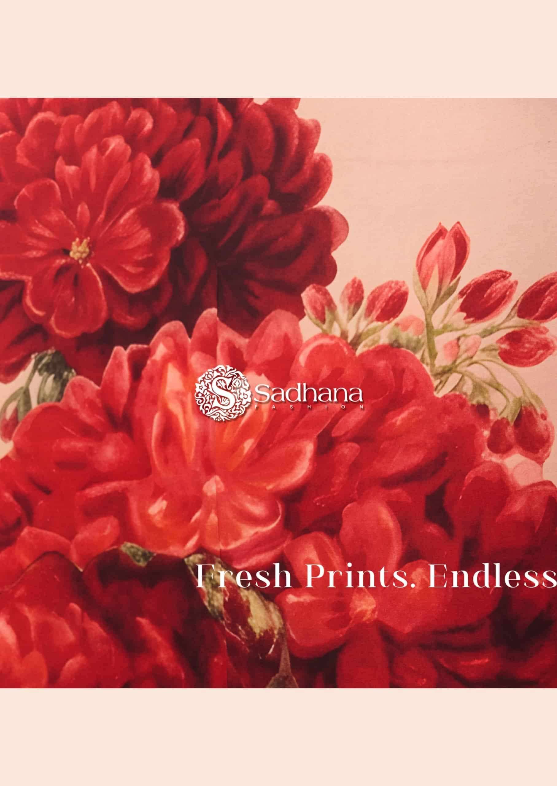 Sadhana Fashion Rose Reverie Pashmina Dress Material 6 Pcs Catalog