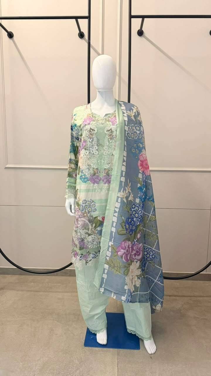 Shree Fabs Elaf Signature Vol 4 Readymade Pakistani Cotton Salwar Kameez 8 Pcs Catalog 