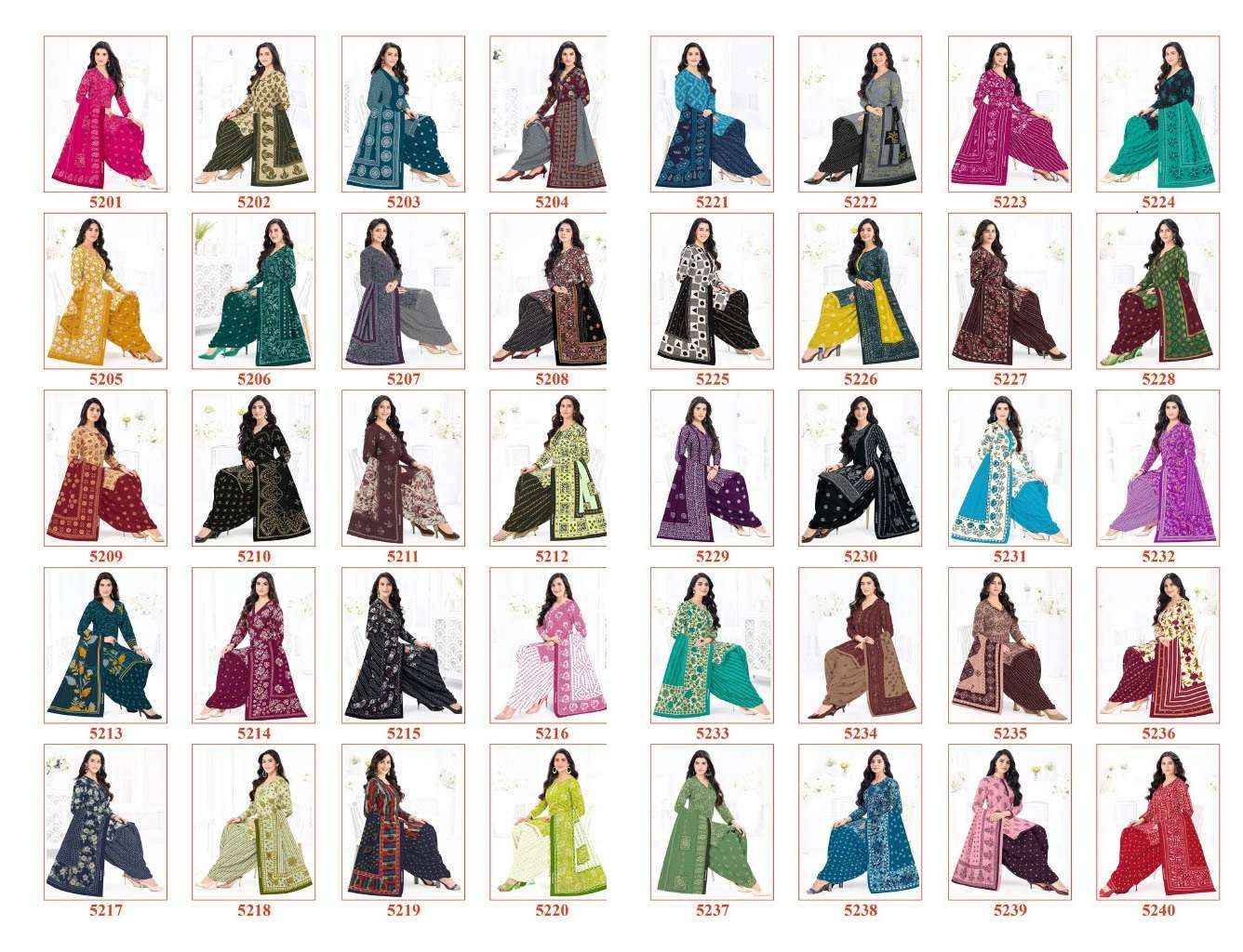 Shree Ganesh Hansika Vol 32 Patiyala Special Cotton Salwar Kameez _ Surat Wholesale Market 36 Pcs Catalog 