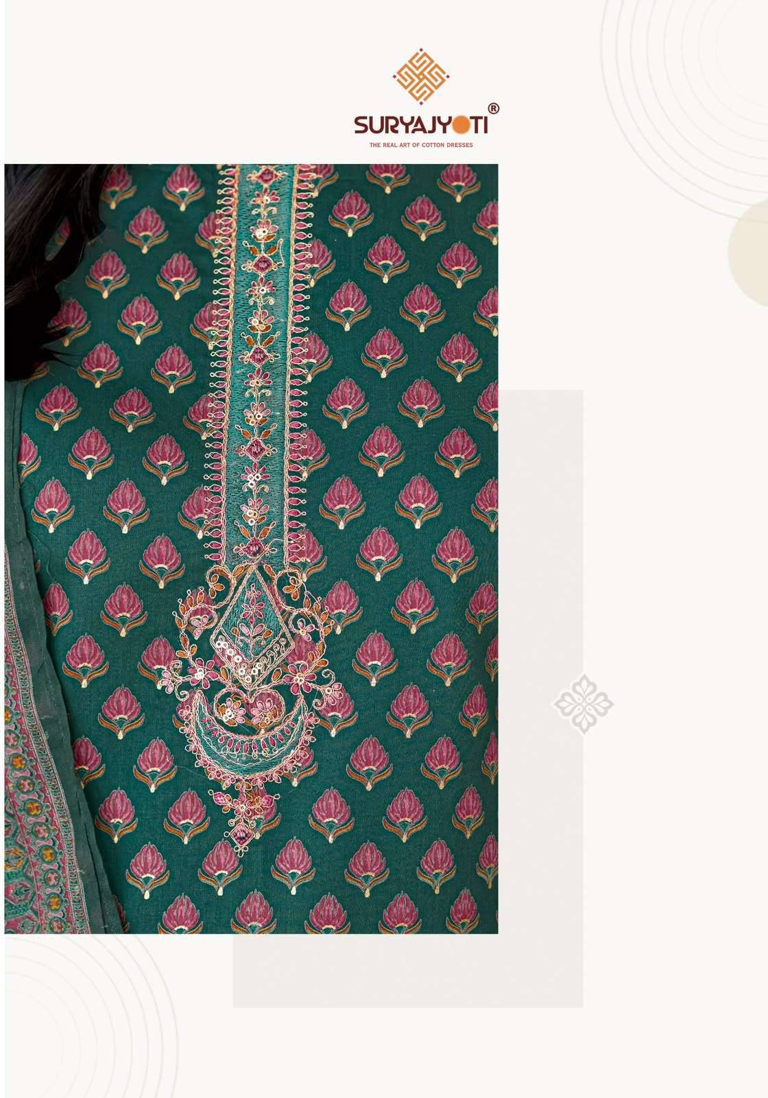 Suryajyoti Karvi Vol 1 Fancy Zam Satin Salwar Suit 6 Pcs Catalog )