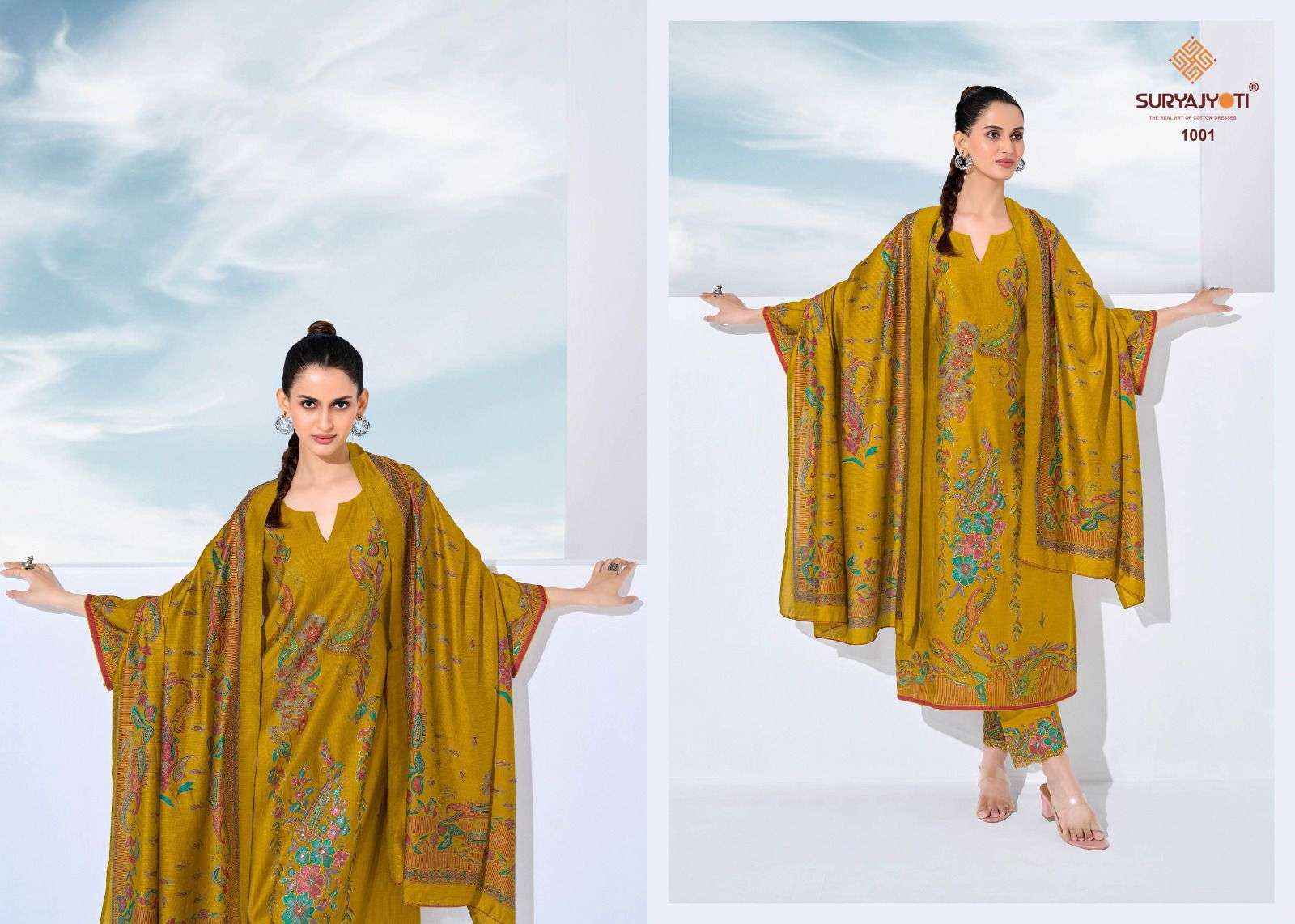 Suryajyoti Kashi Vol 1 Premium Wear Ladies Dress 6pcs Catalog 