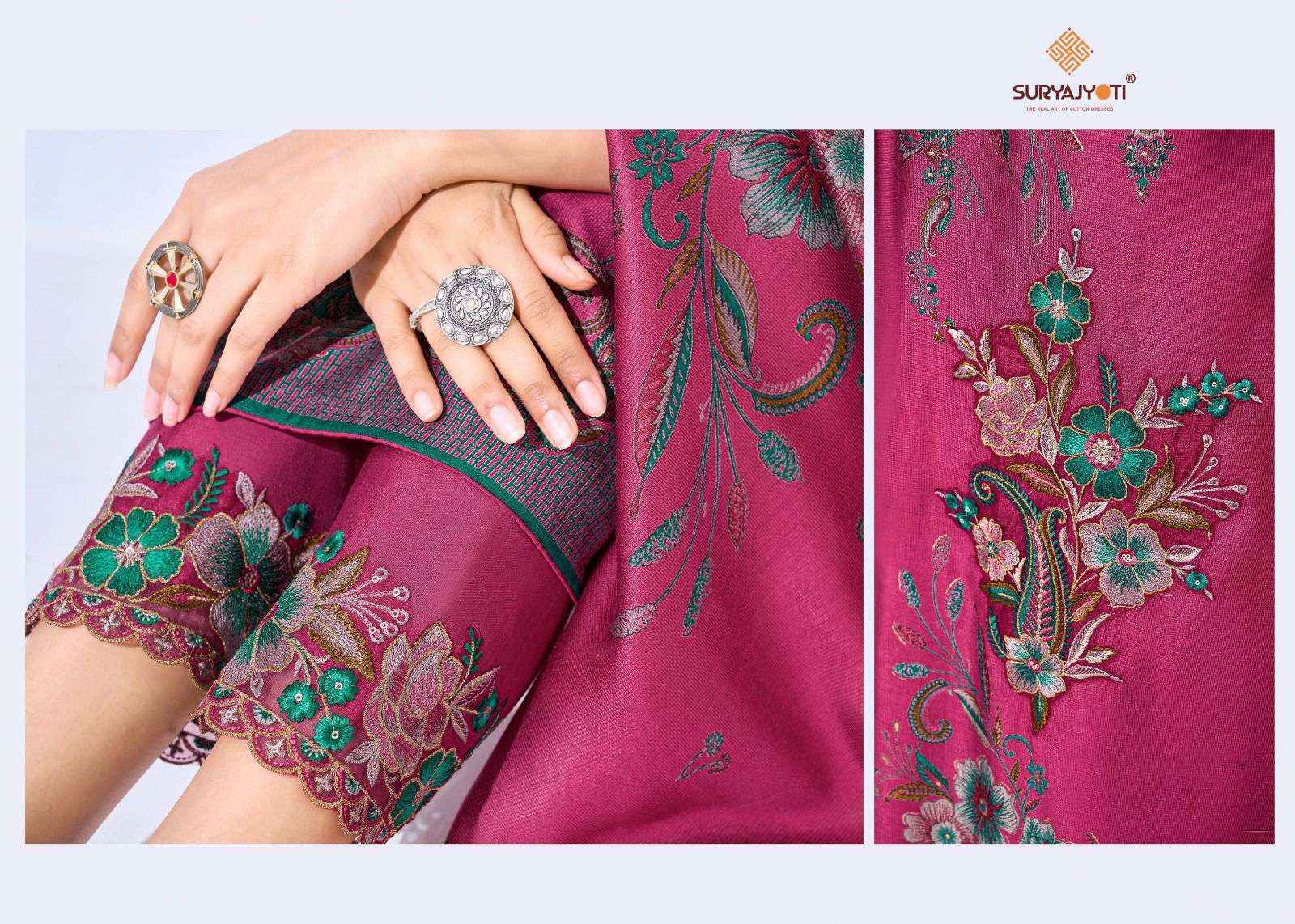 Suryajyoti Kashi Vol 1 Premium Wear Ladies Dress 6pcs Catalog 