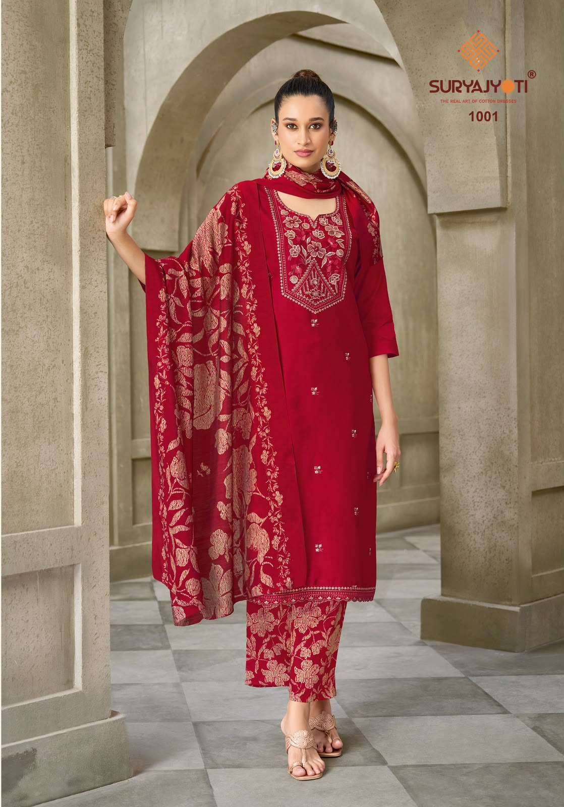 Suryajyoti Kismis Vol 1 Readymade Suits Catalog With Price 6 Pcs Catalog