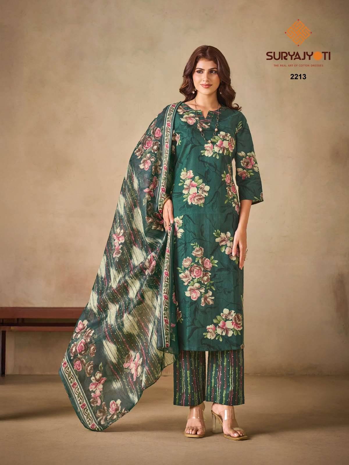 Suryajyoti Zion Cotton Vol 22 Cotton Dress Material 16 Pcs Catalog