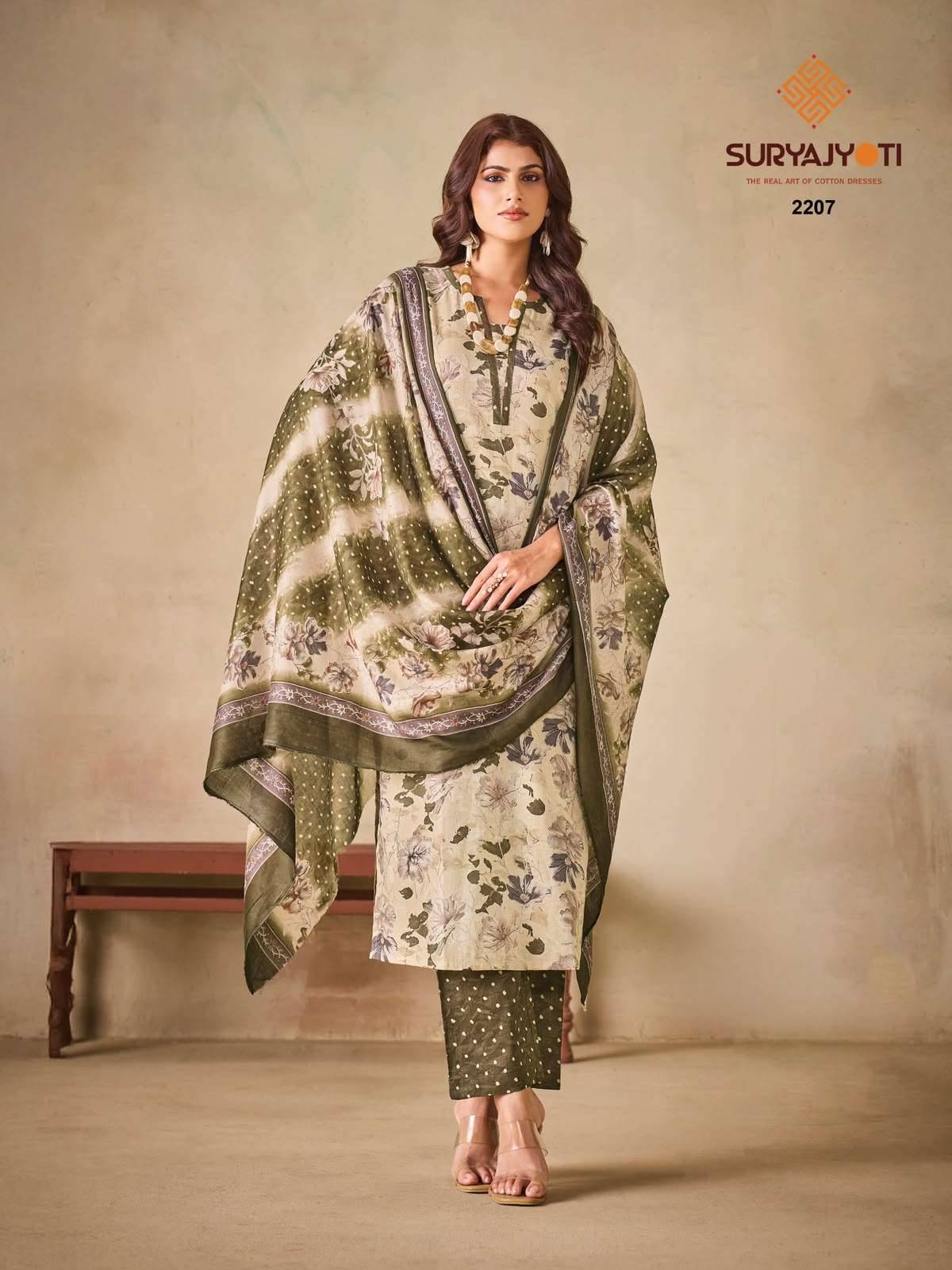 Suryajyoti Zion Cotton Vol 22 Cotton Dress Material 16 Pcs Catalog