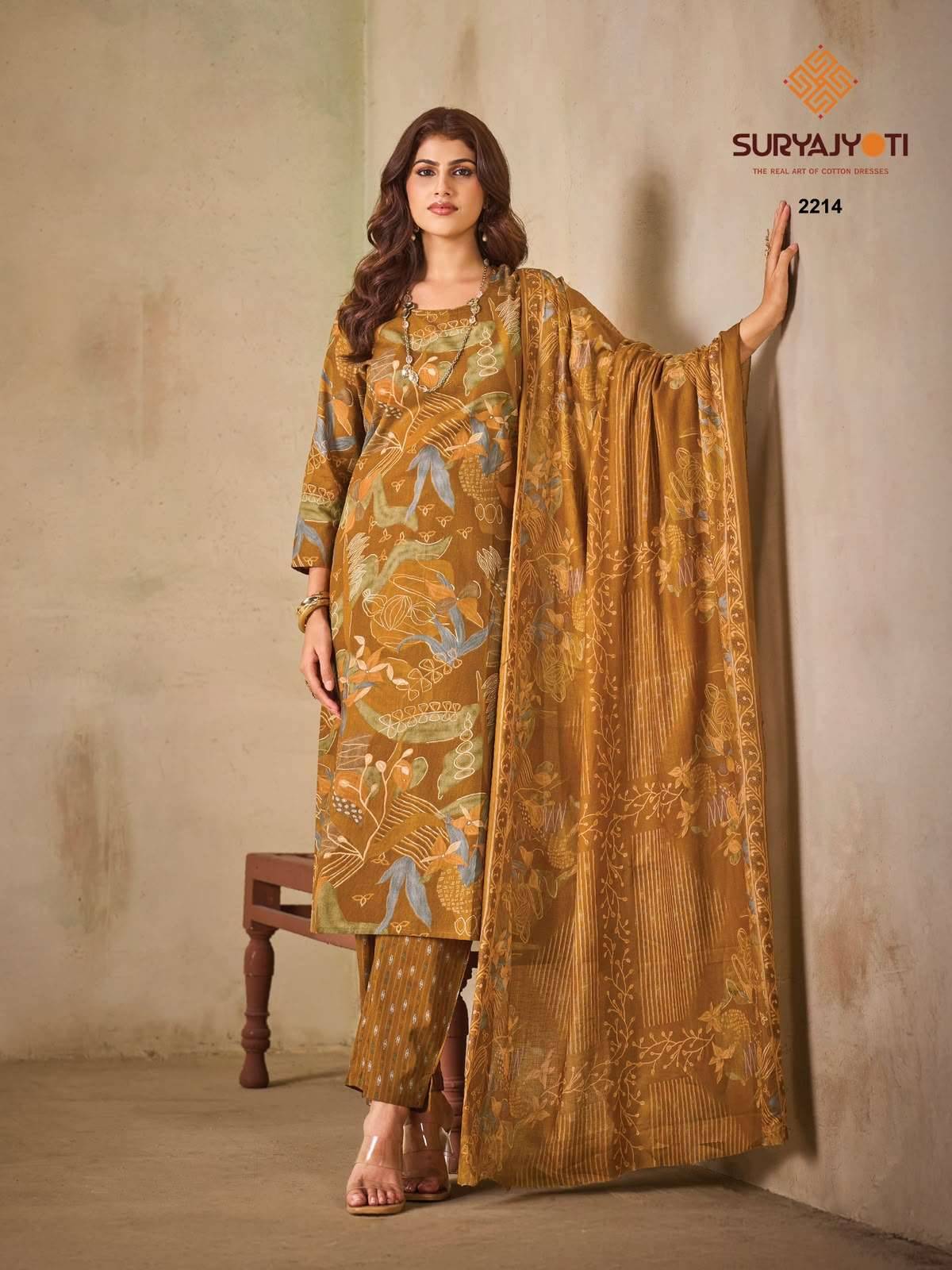 Suryajyoti Zion Cotton Vol 22 Cotton Dress Material 16 Pcs Catalog