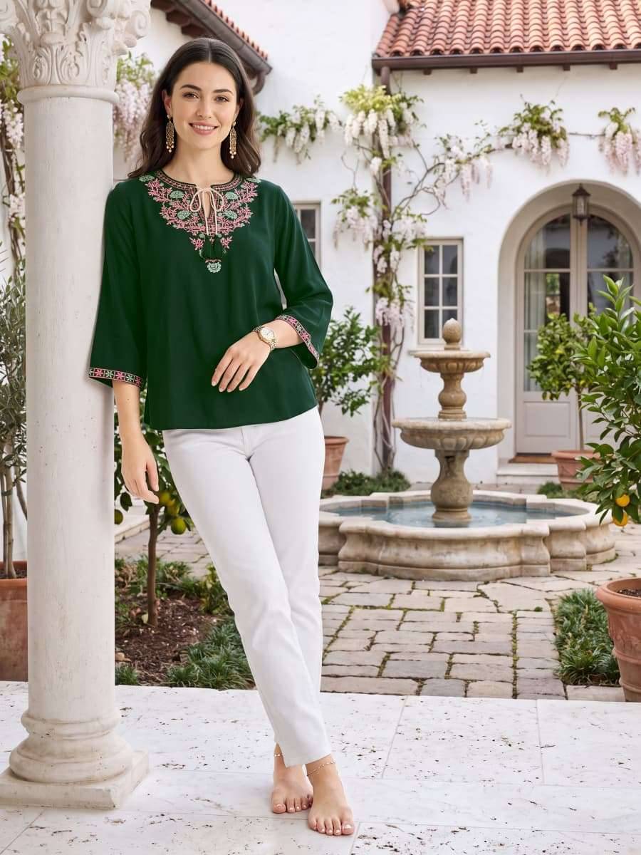 Tips And Tops Twinkle Vol 2 Fancy Western Short Tops Set 6 Pcs Catalog