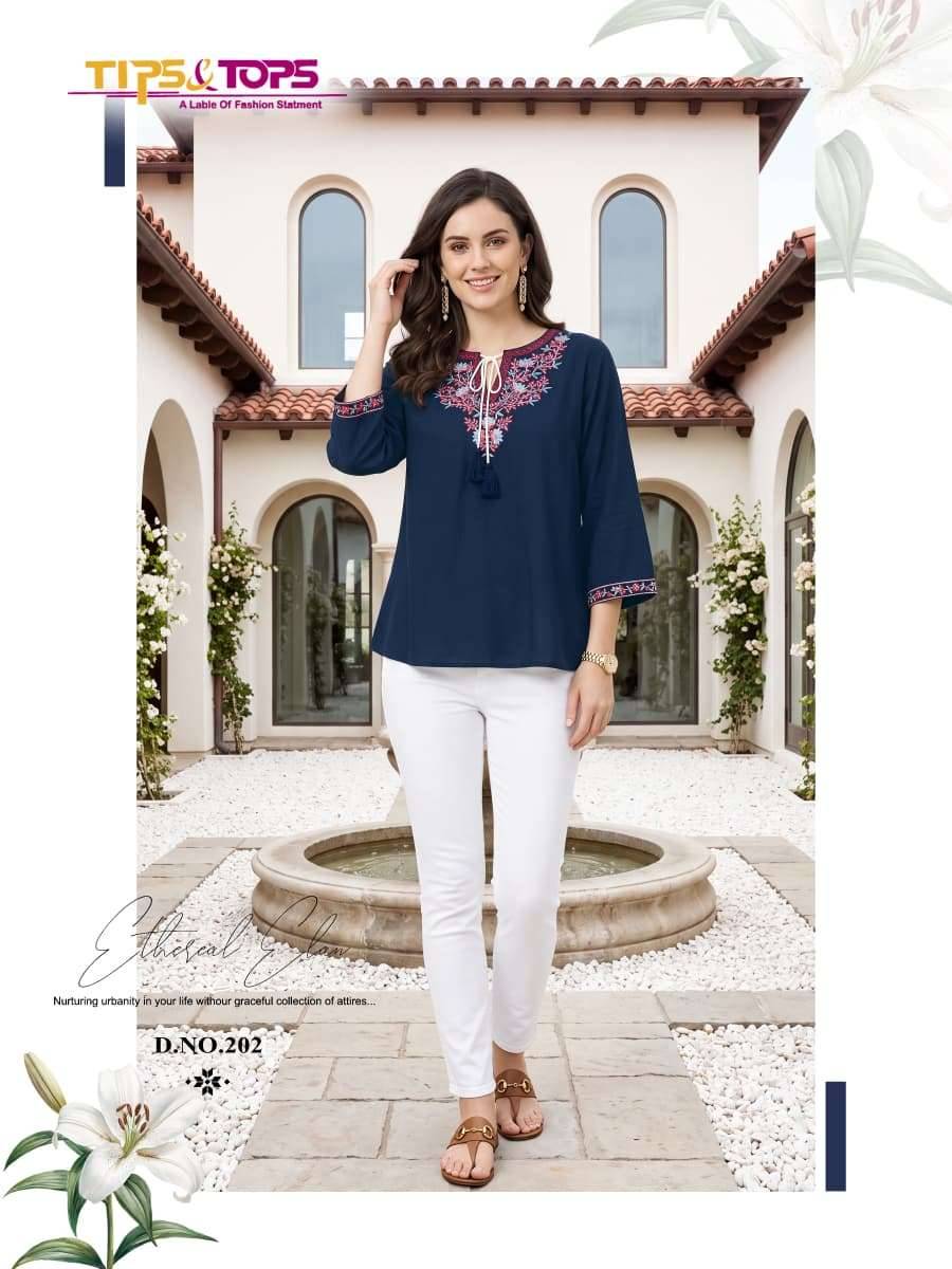 Tips And Tops Twinkle Vol 2 Fancy Western Short Tops Set 6 Pcs Catalog