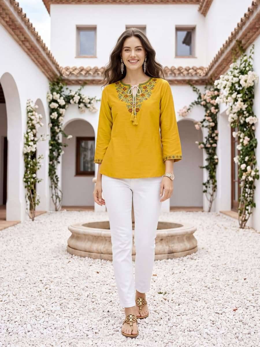 Tips And Tops Twinkle Vol 2 Fancy Western Short Tops Set 6 Pcs Catalog