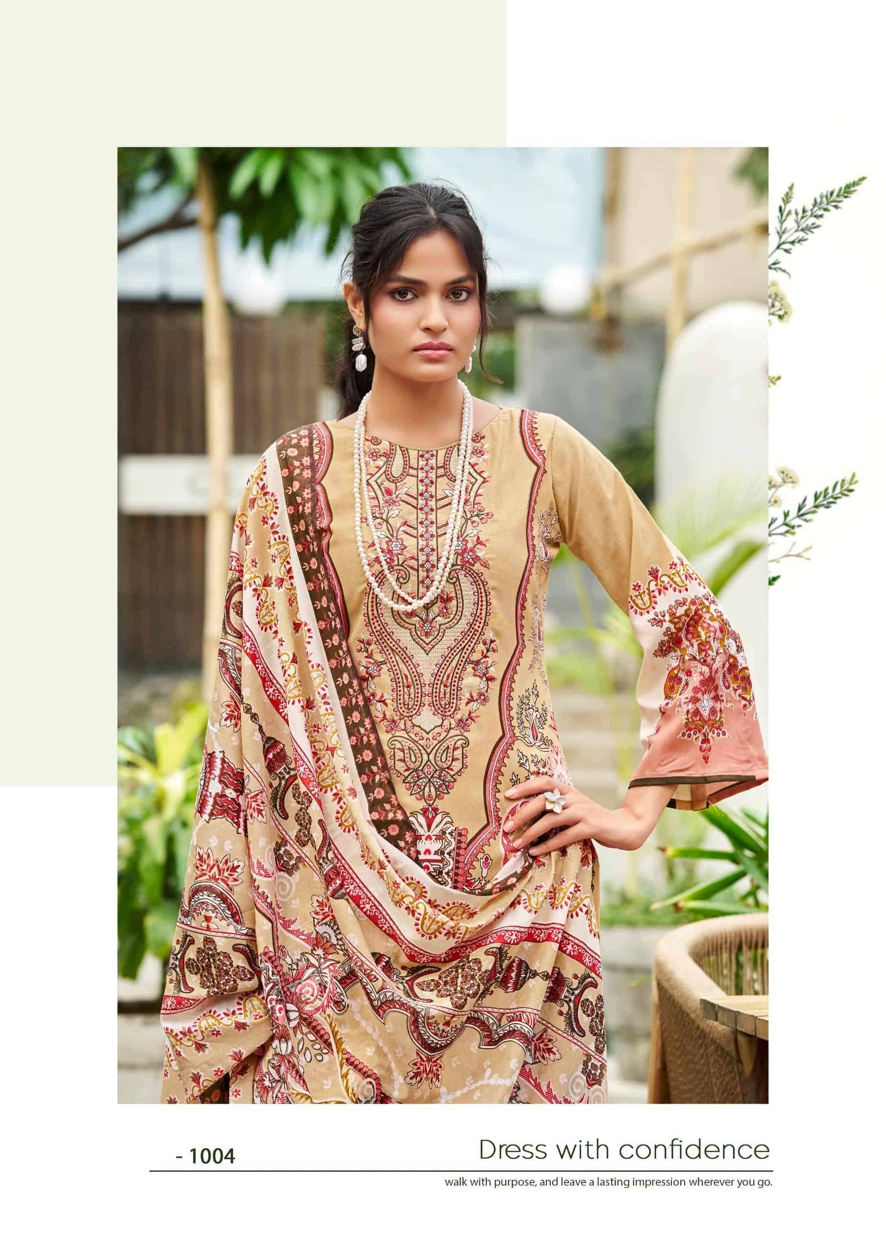 Vandana Fashion Autograph Vol 1 Dress Material 8 Pcs Catalog