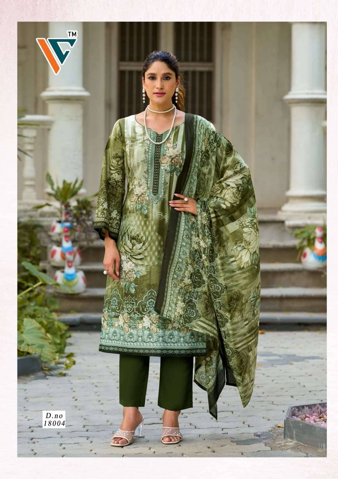 Vandana Fashion Nazakat Vol 18 Cotton Dress Material 8 Pcs Catalog